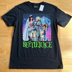 Beetlejuice Graphic T-Shirt Medium NWT